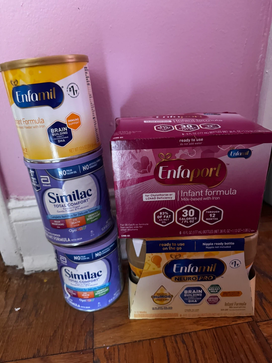 Enfamil & Similac Infant Formula