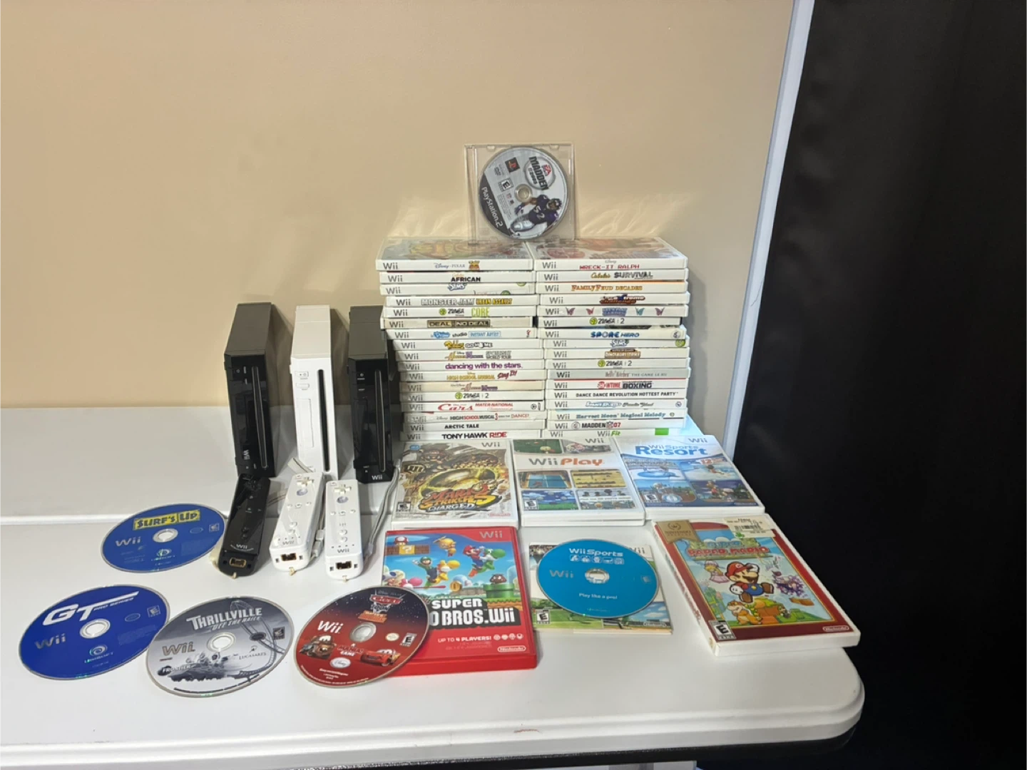 Wii Games, Consoles, Controllers & Infinity Figures Lot