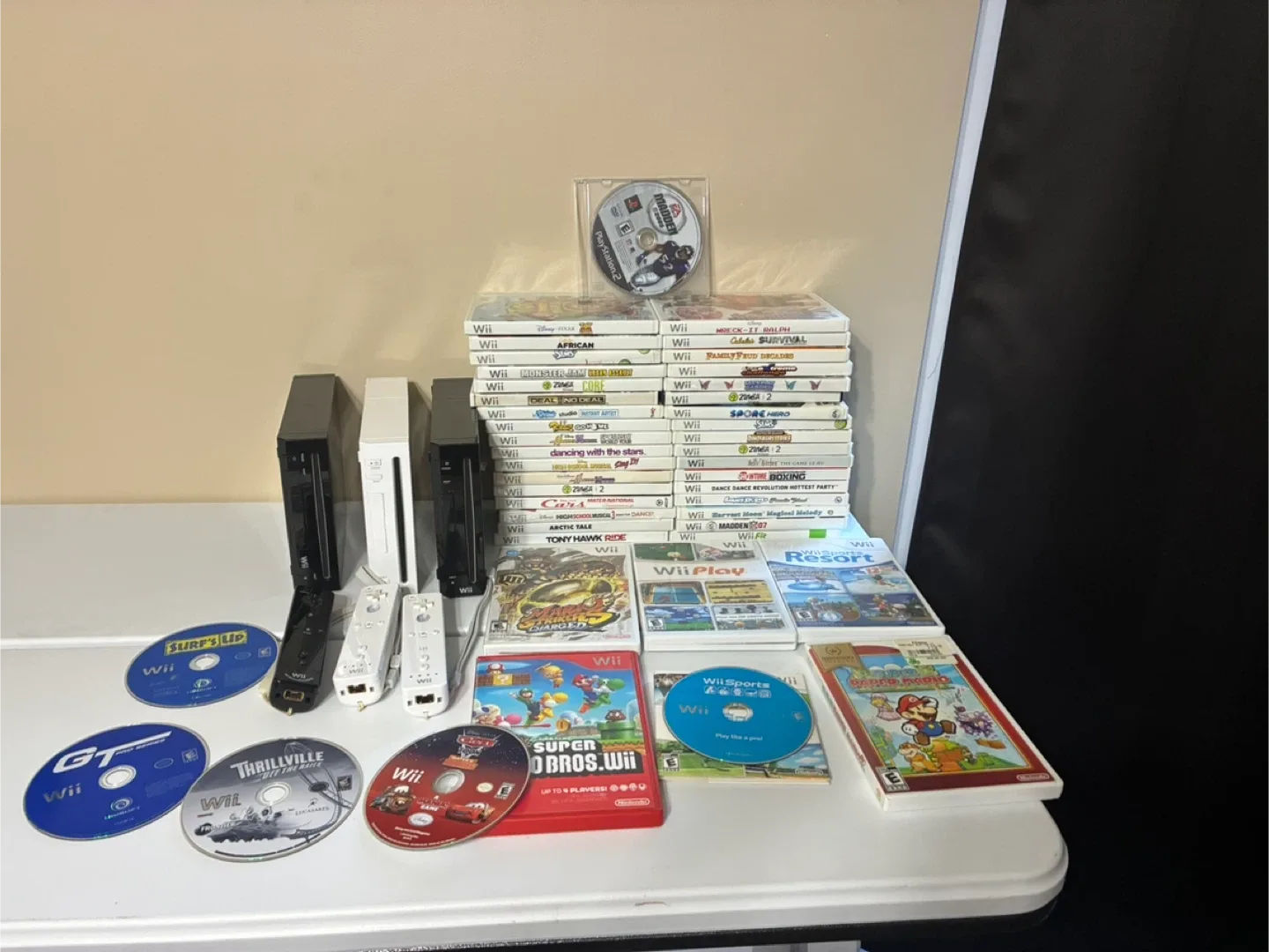 Wii Games, Consoles, Controllers & Infinity Figures Lot thumbnail