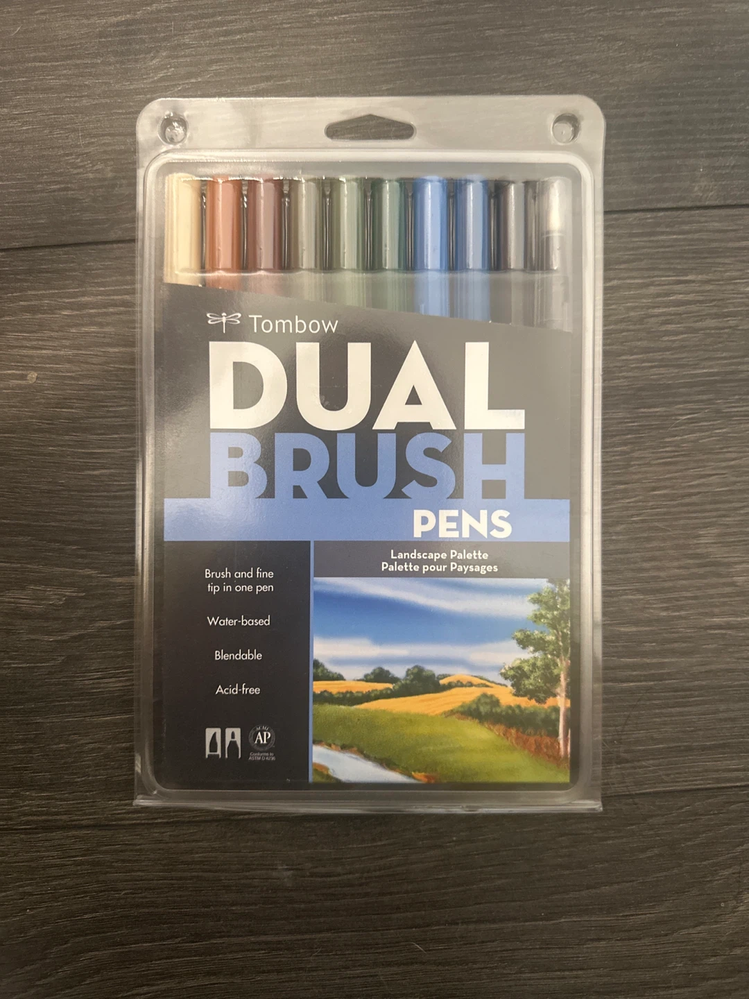 Tombow Dual Brush Pens Landscape Palette