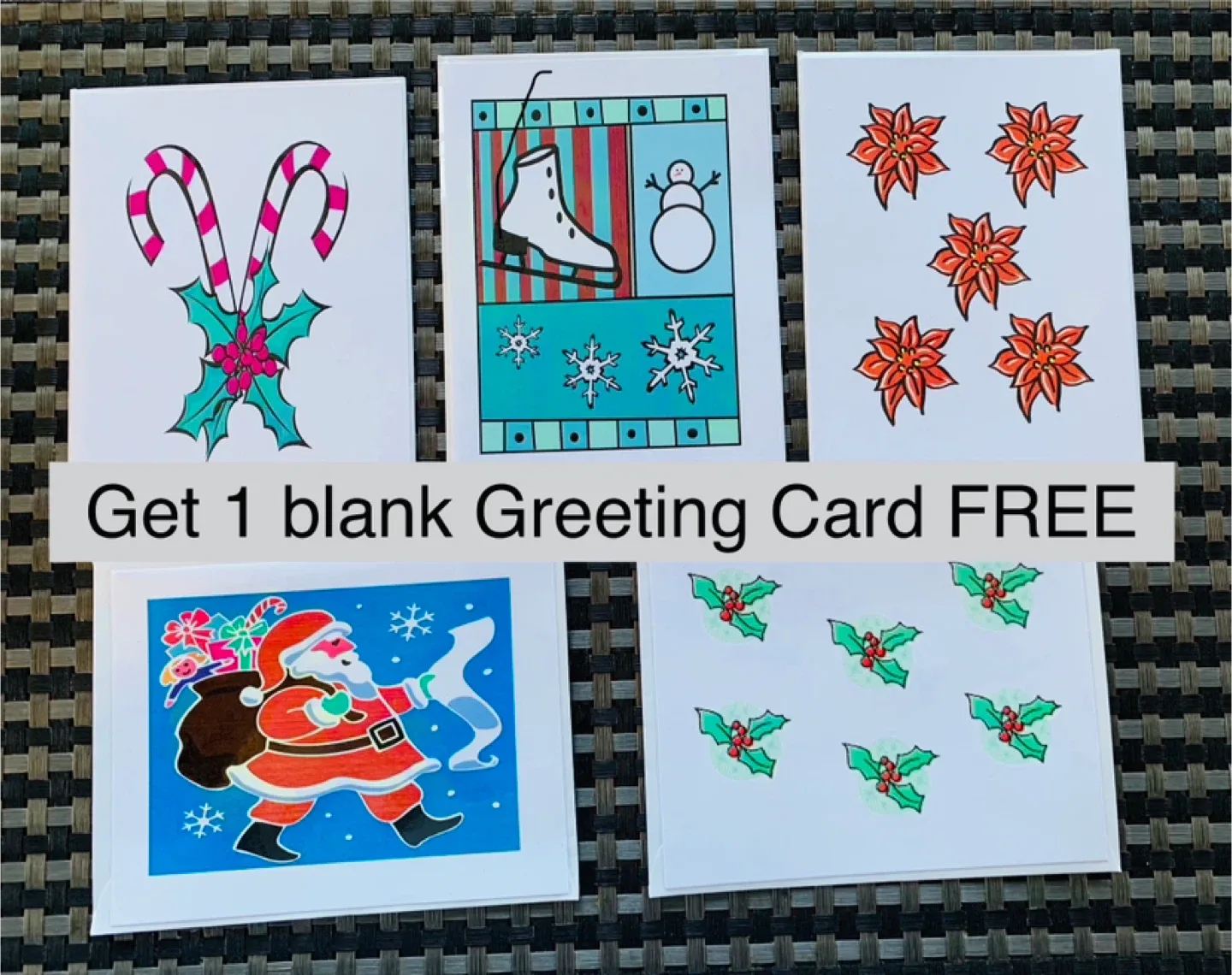 NEW Christmas Ornaments hand-painted w/ FREE gift image indicator(9)