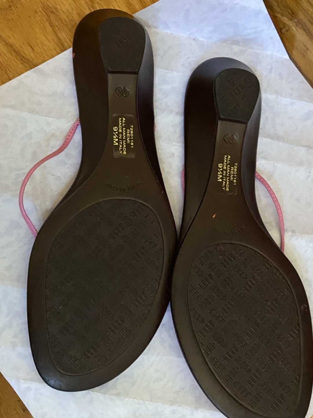Liz Claiborne Pink Wedge Sandals - Size 9.5M - photo 5
