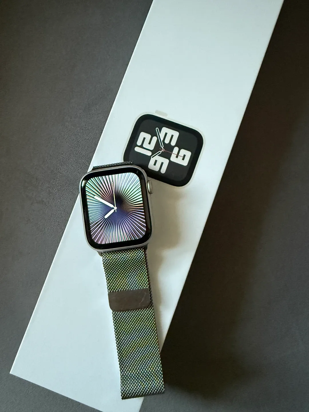 Apple Watch with Milanese Loop 44 mm image indicator(4)