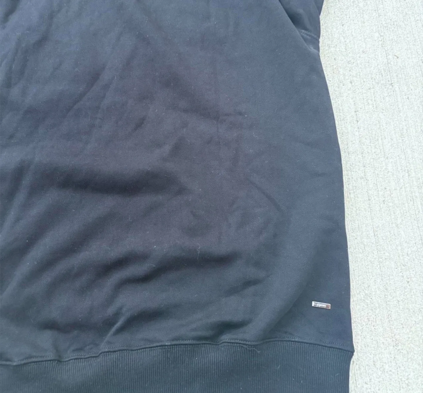 Amiri Black Staggered Logo Hoodie – All Sizes image indicator(4)