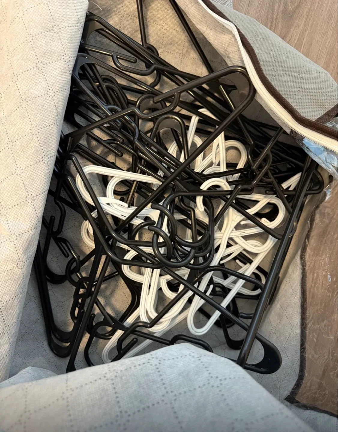 Clothes Hangers - Black and White thumbnail