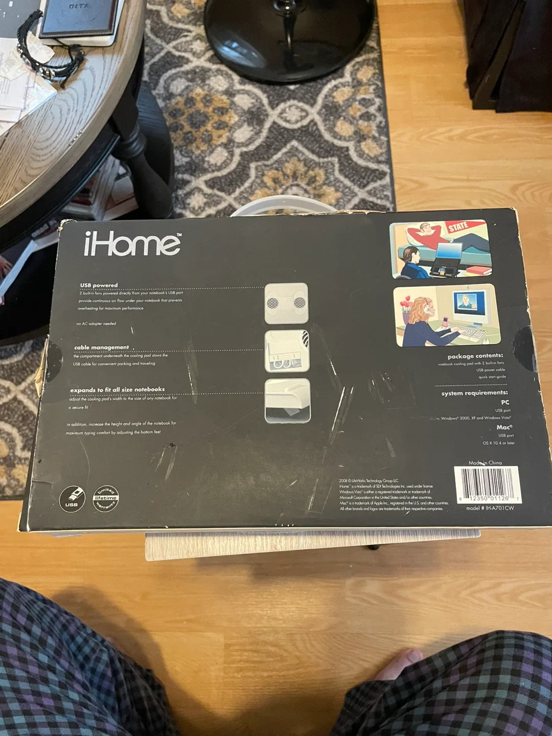 Laptop cooling pad $10 image indicator(2)