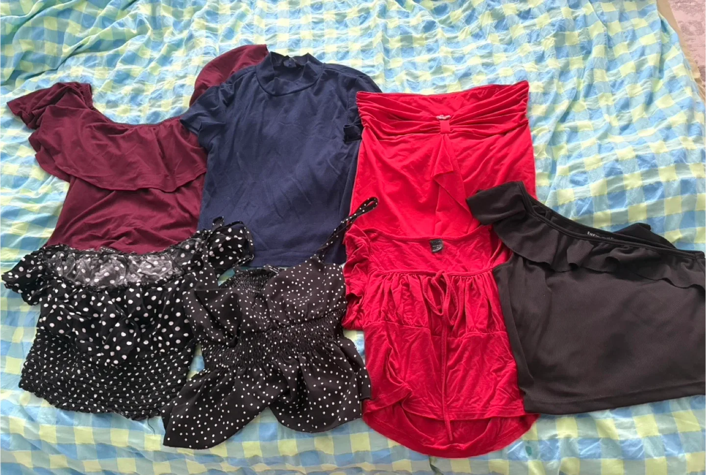 7 tops (New) (Small) ($2 each or all 7 for $5) thumbnail