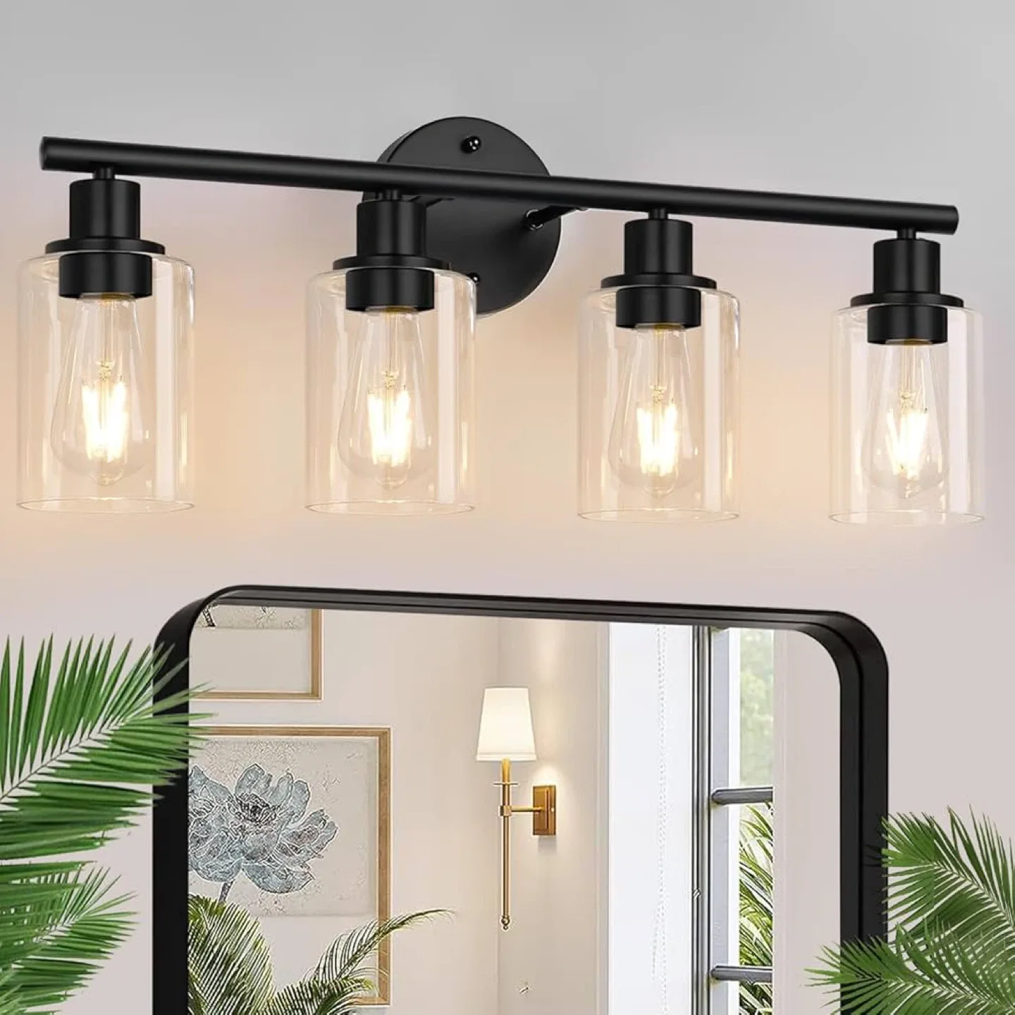 Zarbitta 4-Light Bathroom Light Fixture - BNIB thumbnail