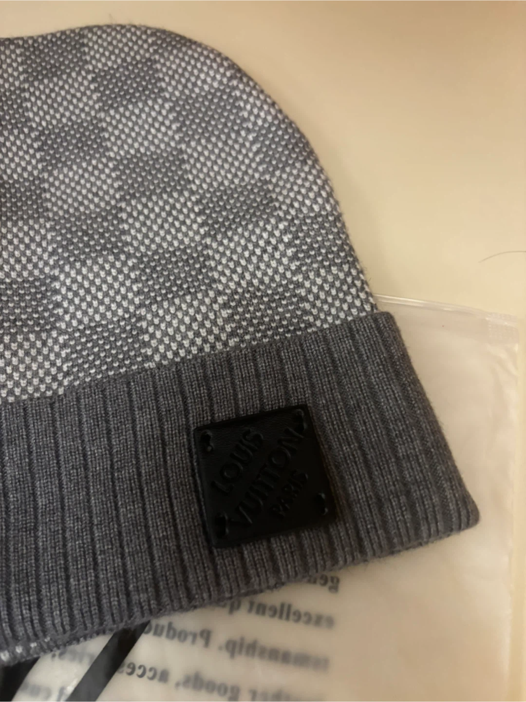 Louis Vuitton Grey Knit Beanie - photo 2