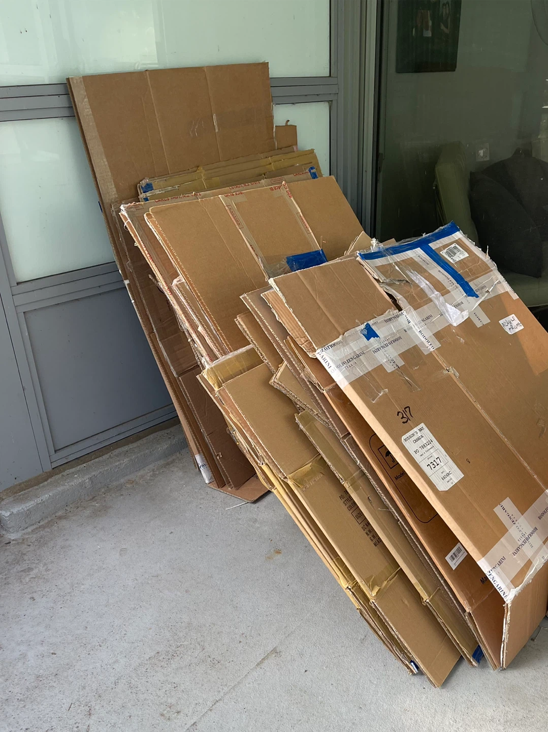 Cardboard Moving Boxes