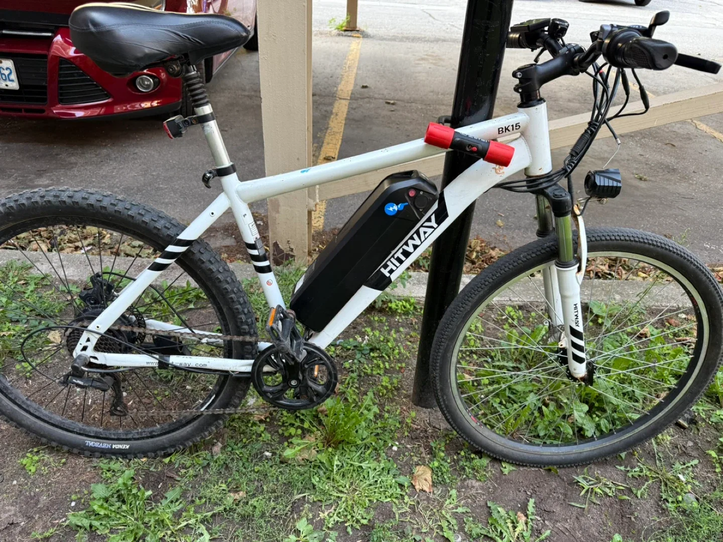 Hitway BK15 Electric Bike - White image indicator(5)