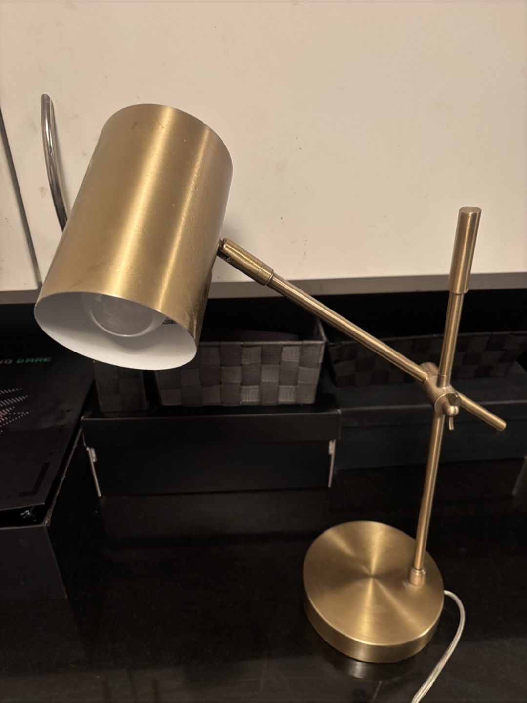 Adjustable Brass Lamp