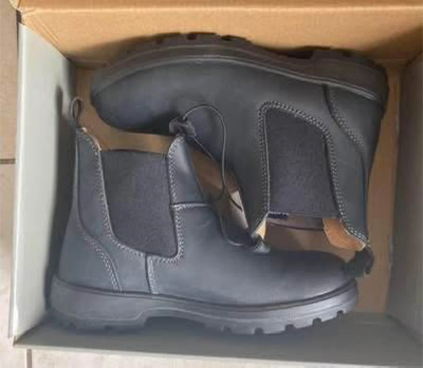 Aquatherm black boots (New) (Size 7) thumbnail