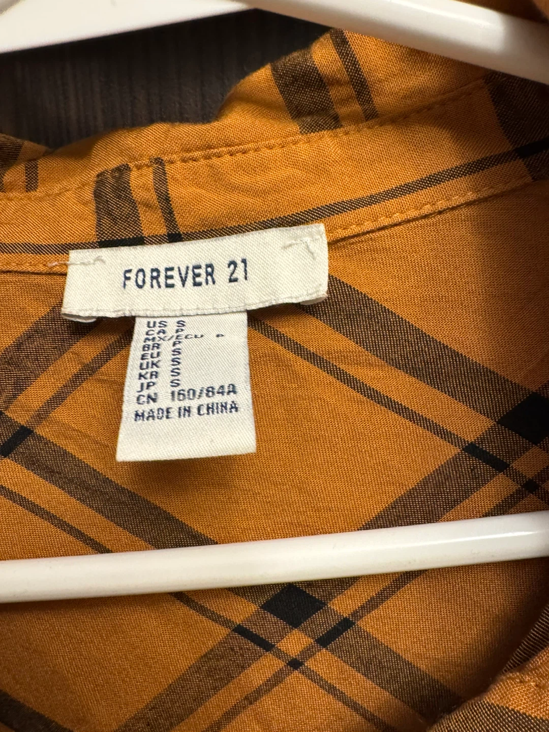 Forever 21 Plaid Shirt - Size S - photo 2