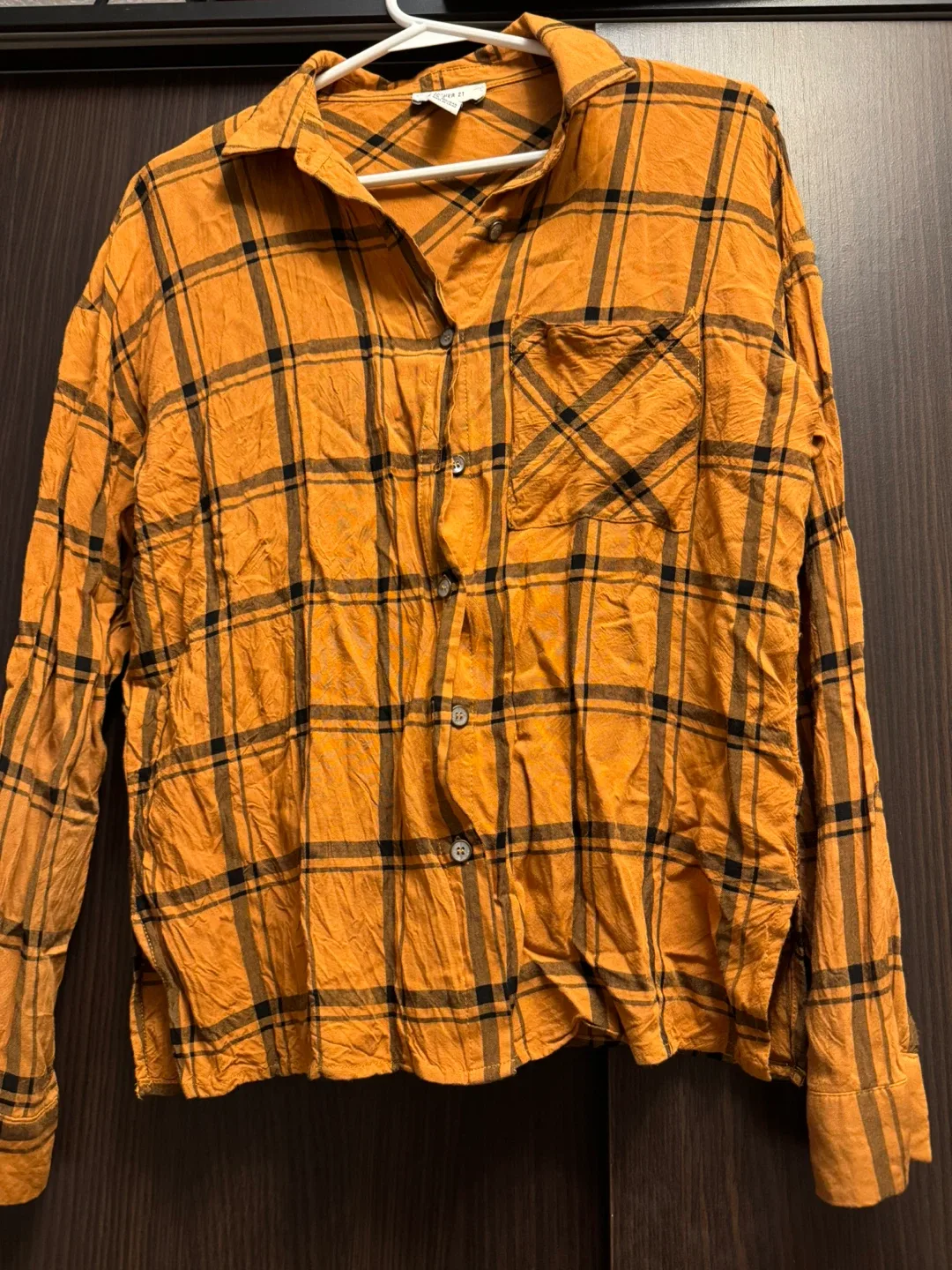 Forever 21 Plaid Shirt - Size S thumbnail