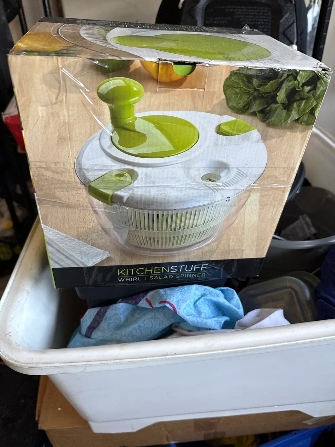 Kitchenstuff Whirl Salad Spinner - New in Box! image indicator(2)