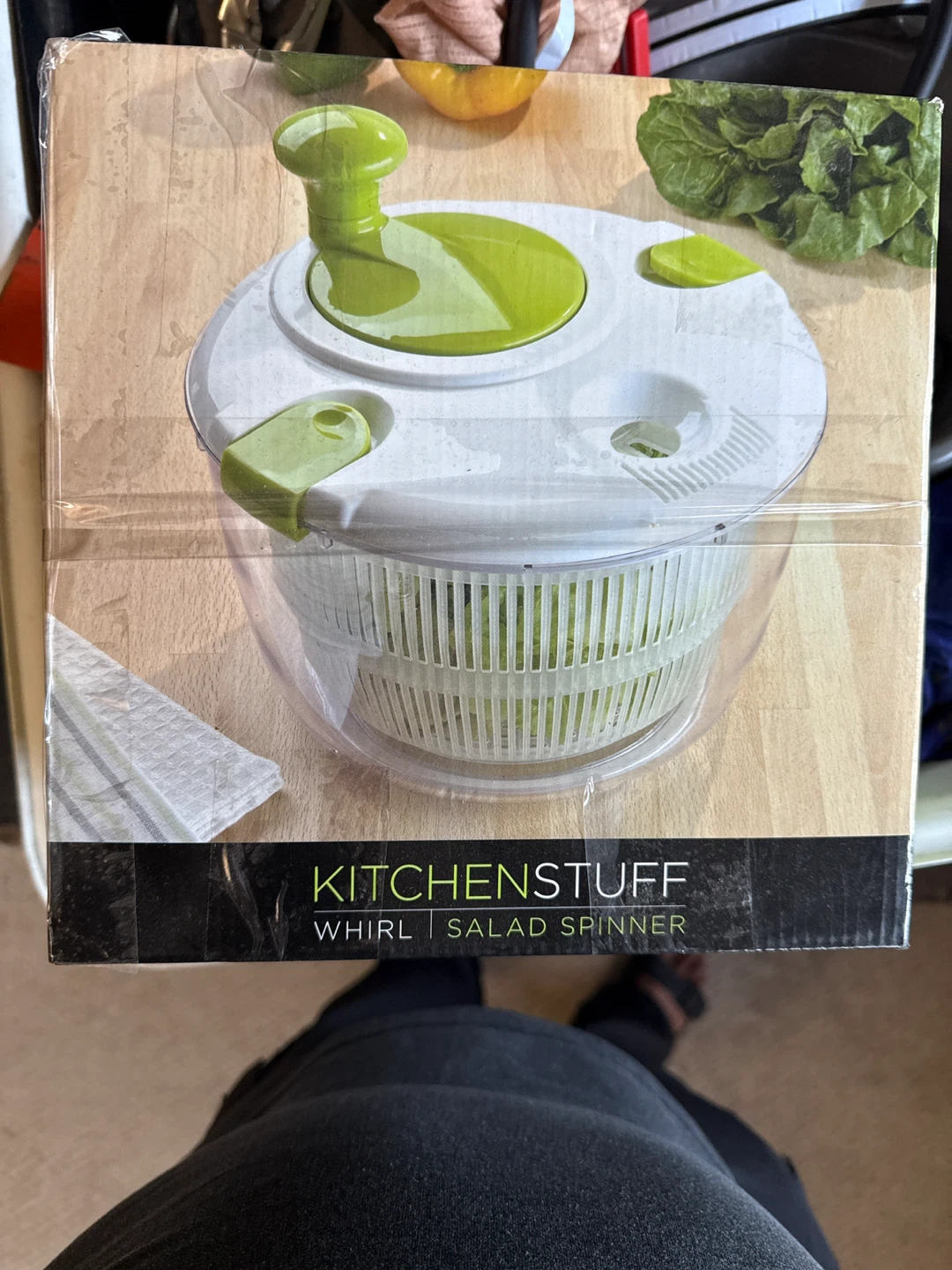 Kitchenstuff Whirl Salad Spinner - New in Box!