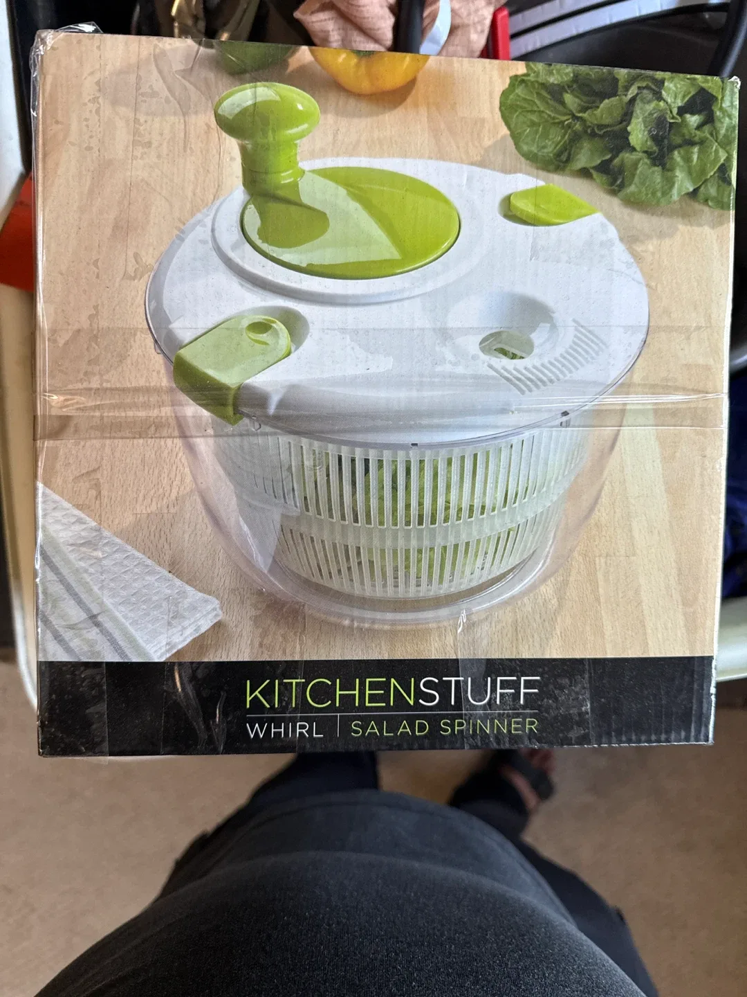 Kitchenstuff Whirl Salad Spinner - New in Box! thumbnail