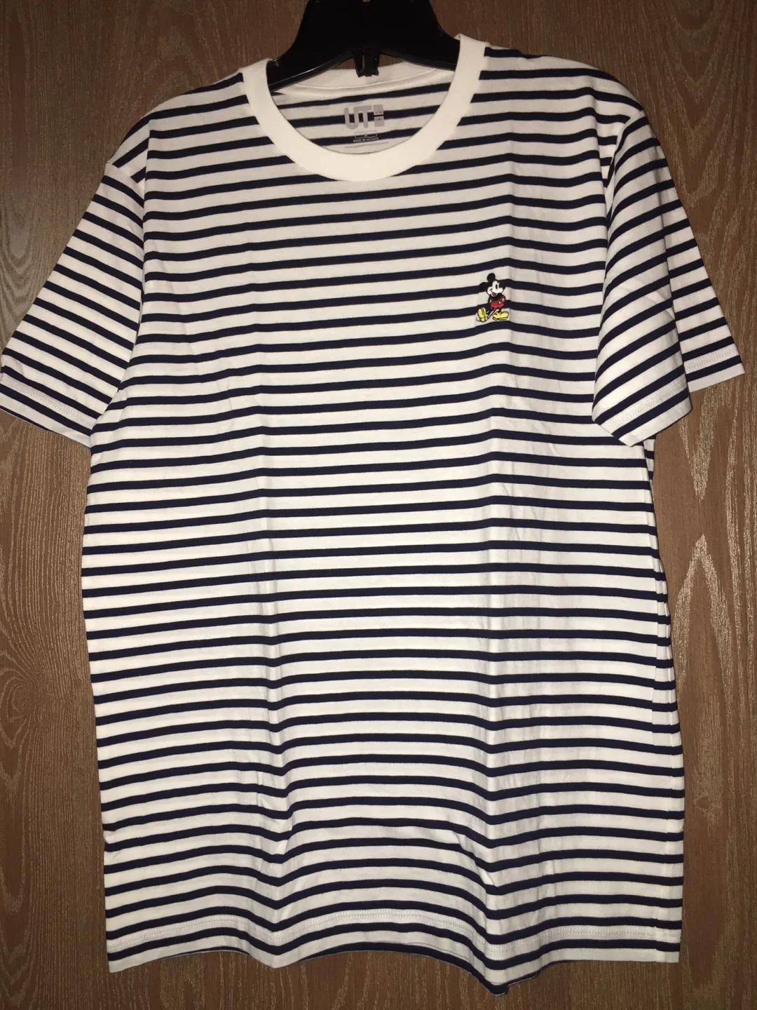 UNIQLO Disney Mickey Mouse Striped Tee - Size S image indicator(2)
