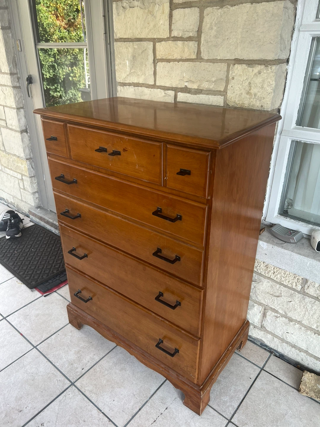 Wooden 4 Drawer Dresser - photo 3