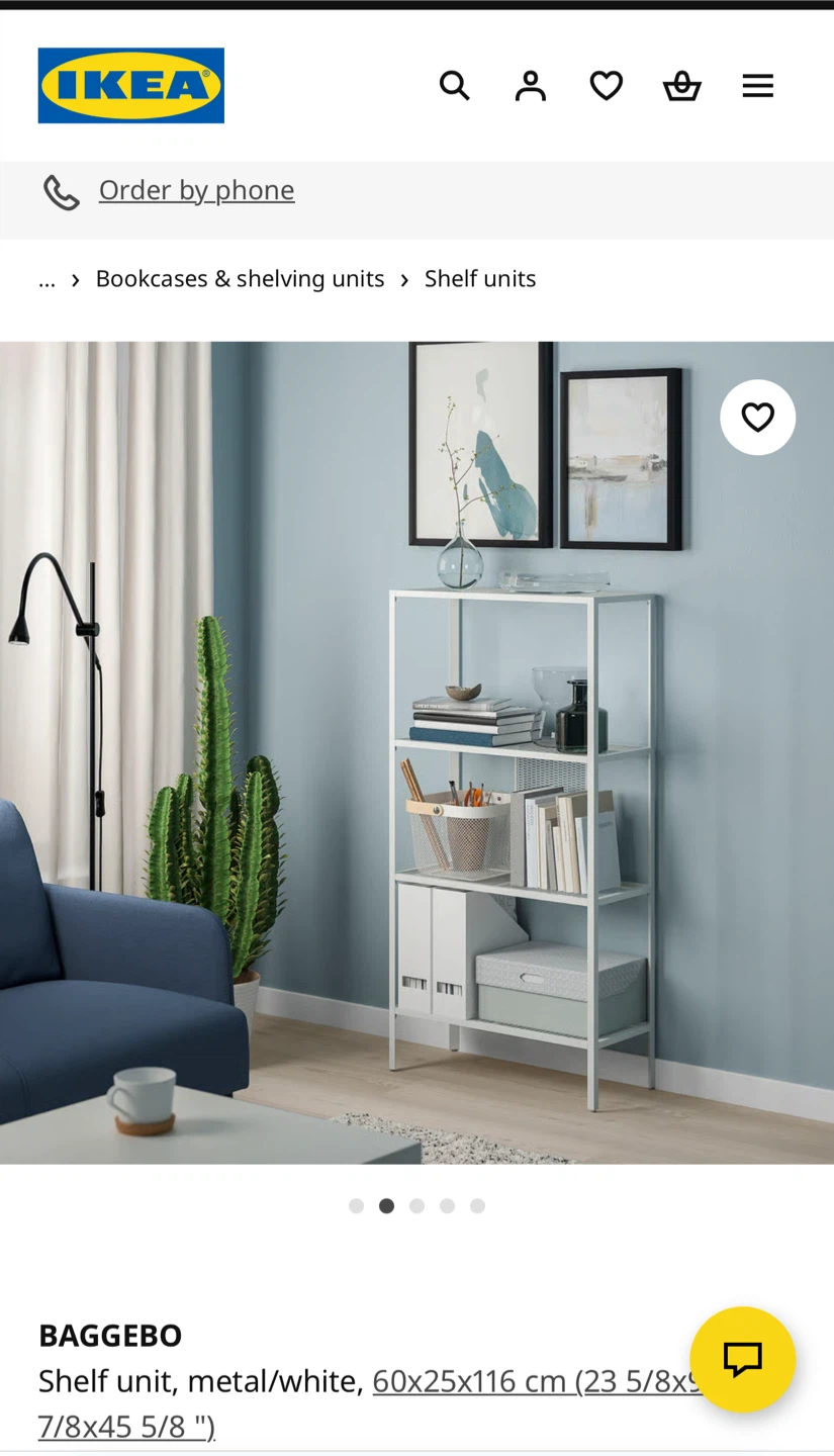 IKEA BAGGEBO White Shelf Unit - Like New! - photo 2