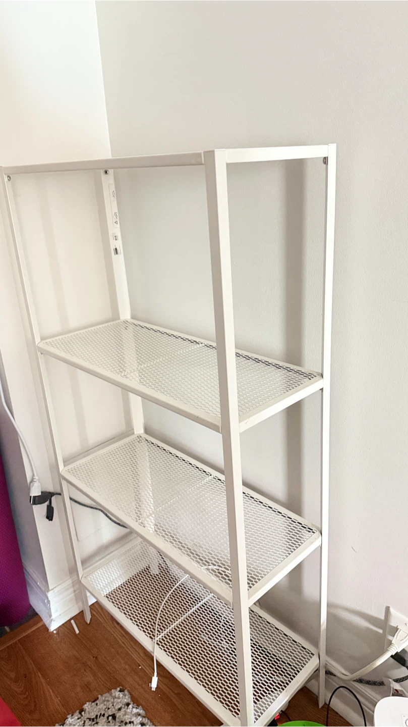 IKEA BAGGEBO White Shelf Unit - Like New!