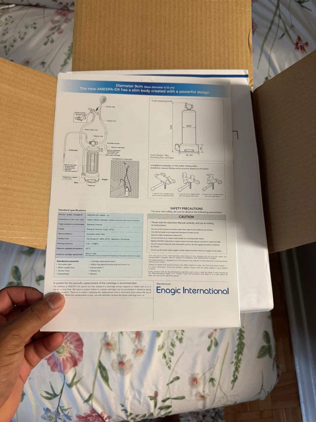New Enagic Anespa DX Mineral Ion Water ANSP-02 - photo 5