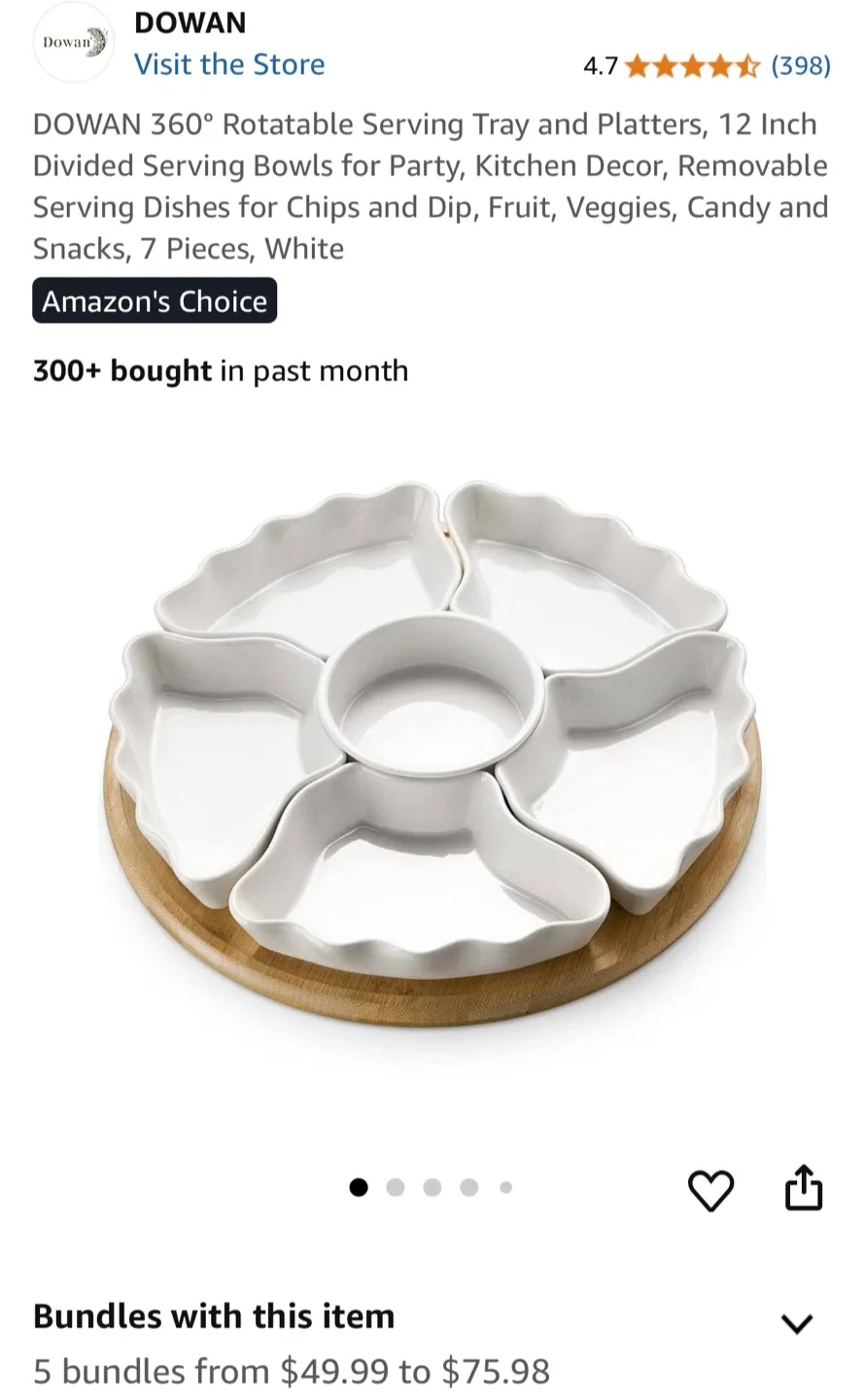 DOWAN 360° Rotatable Serving Tray thumbnail