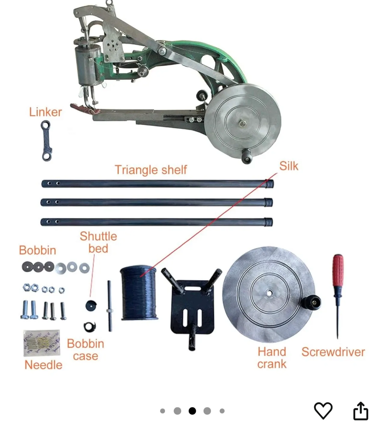 Shoe Cobbler/Repair Machine - Manual Leather Sewing image indicator(3)