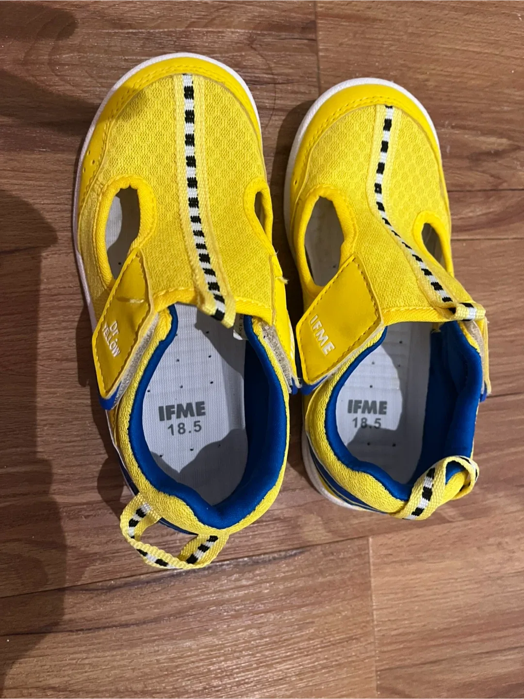 IFME Yellow Sandals - Size 18.5 thumbnail