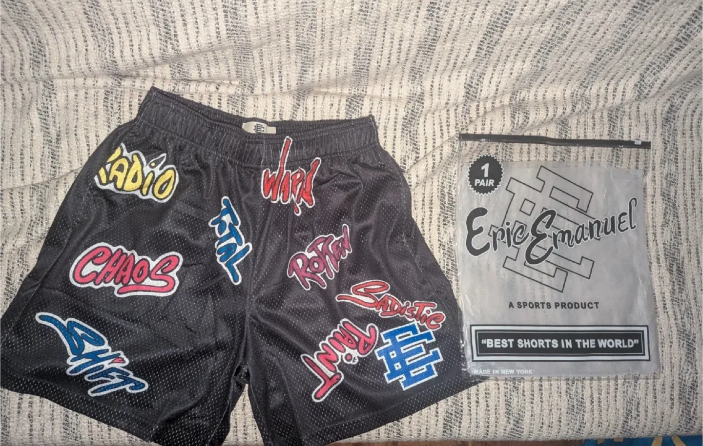 Eric Emanuel X Matty boy small shorts thumbnail