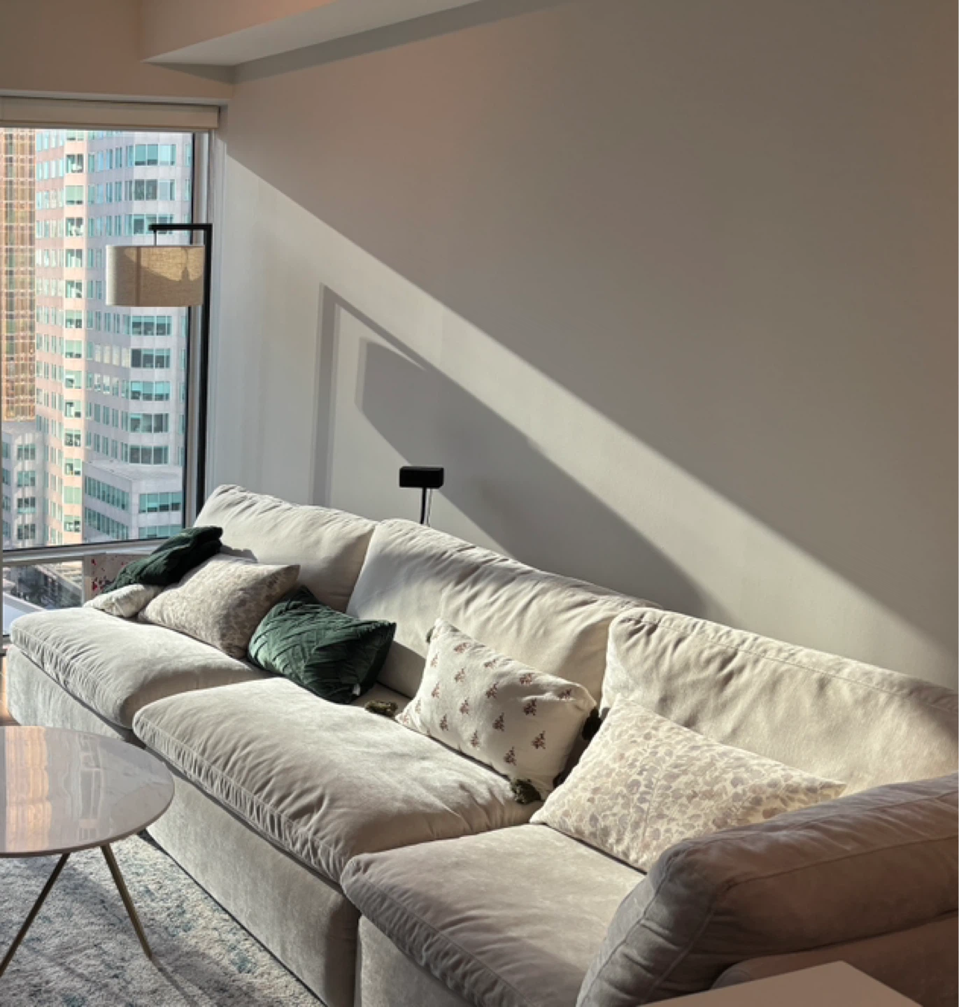 Cloud Modular Sectional Sofa, Chablis (Structube), Cream Colour - photo 2