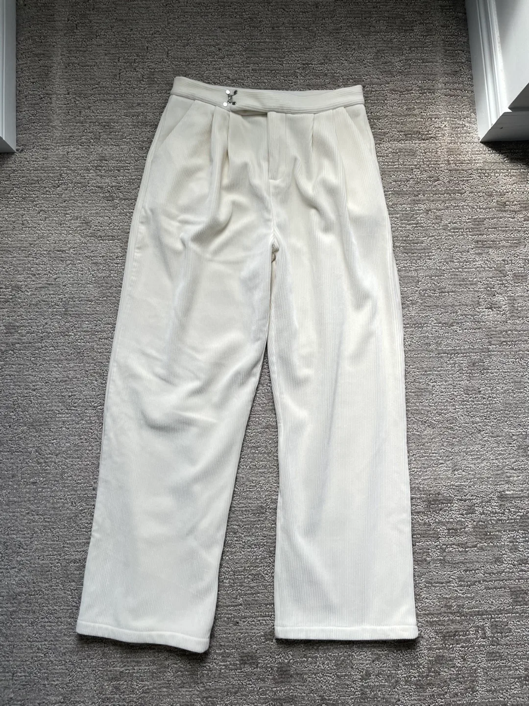 C.X Cream Corduroy Pants image indicator(4)