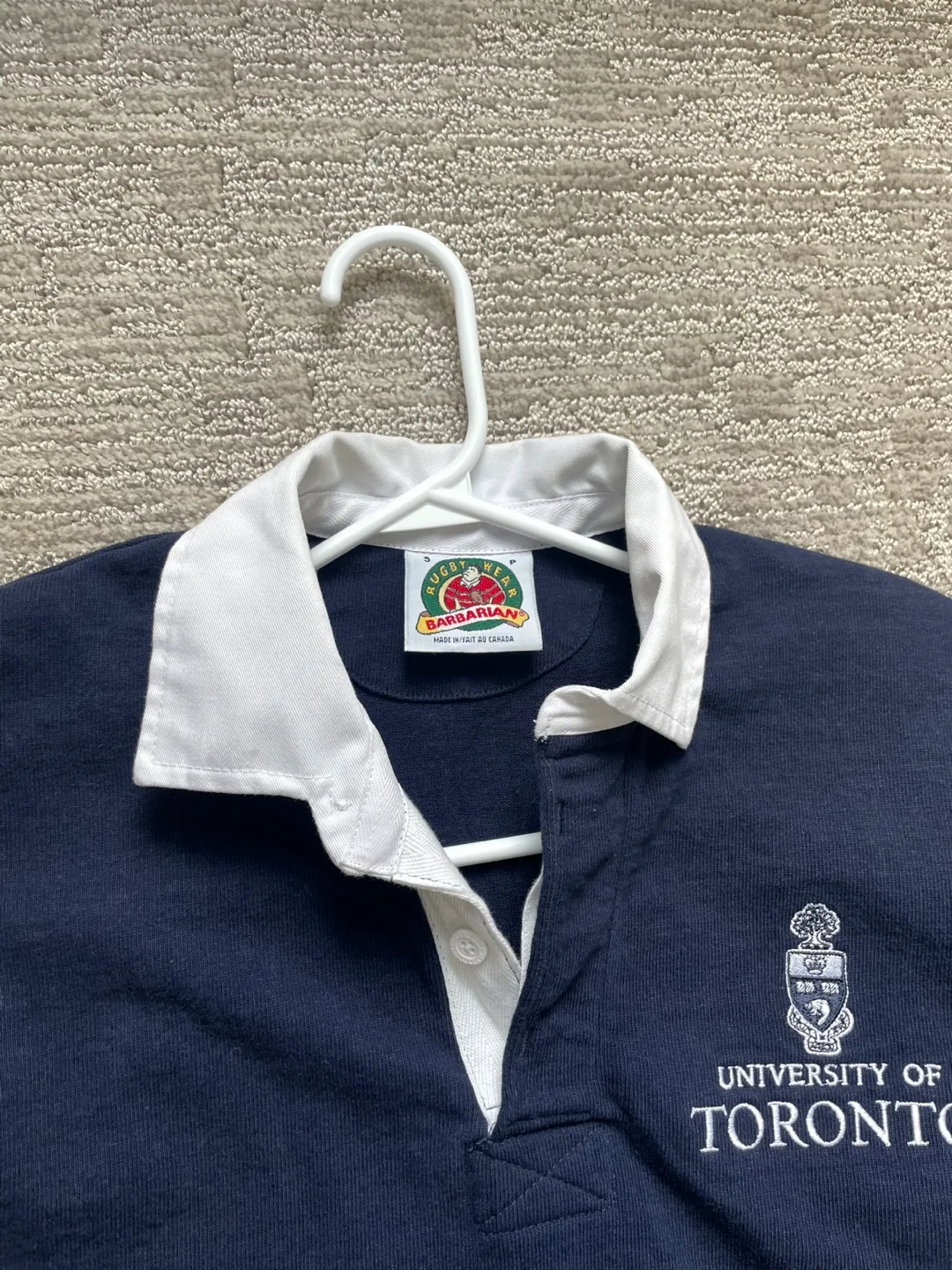 Barbarian Rugby Wear University of Toronto Polo Shirt image indicator(4)