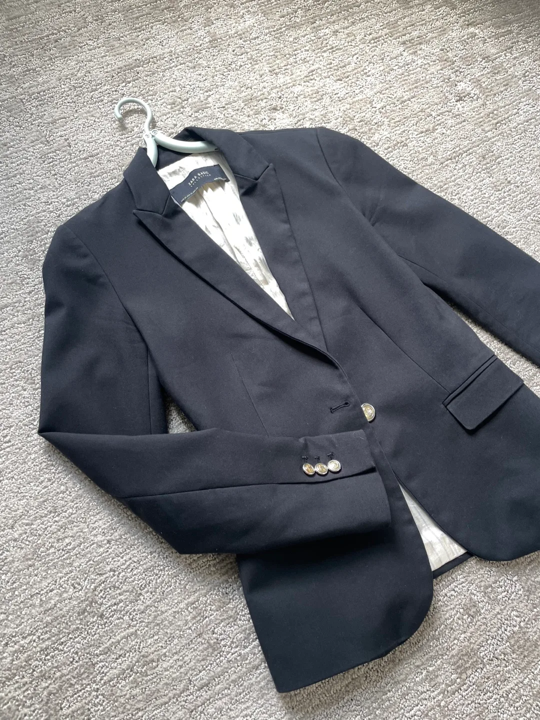 Zara Basic Black Blazer image indicator(4)