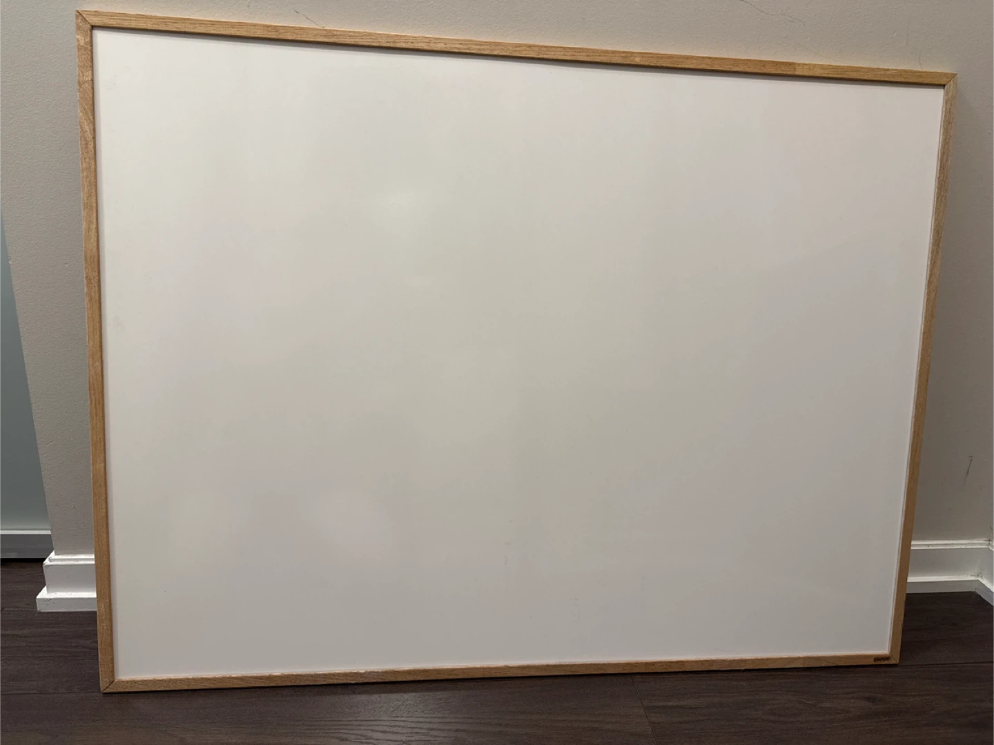Staples Whiteboard with Wood Frame - photo 2