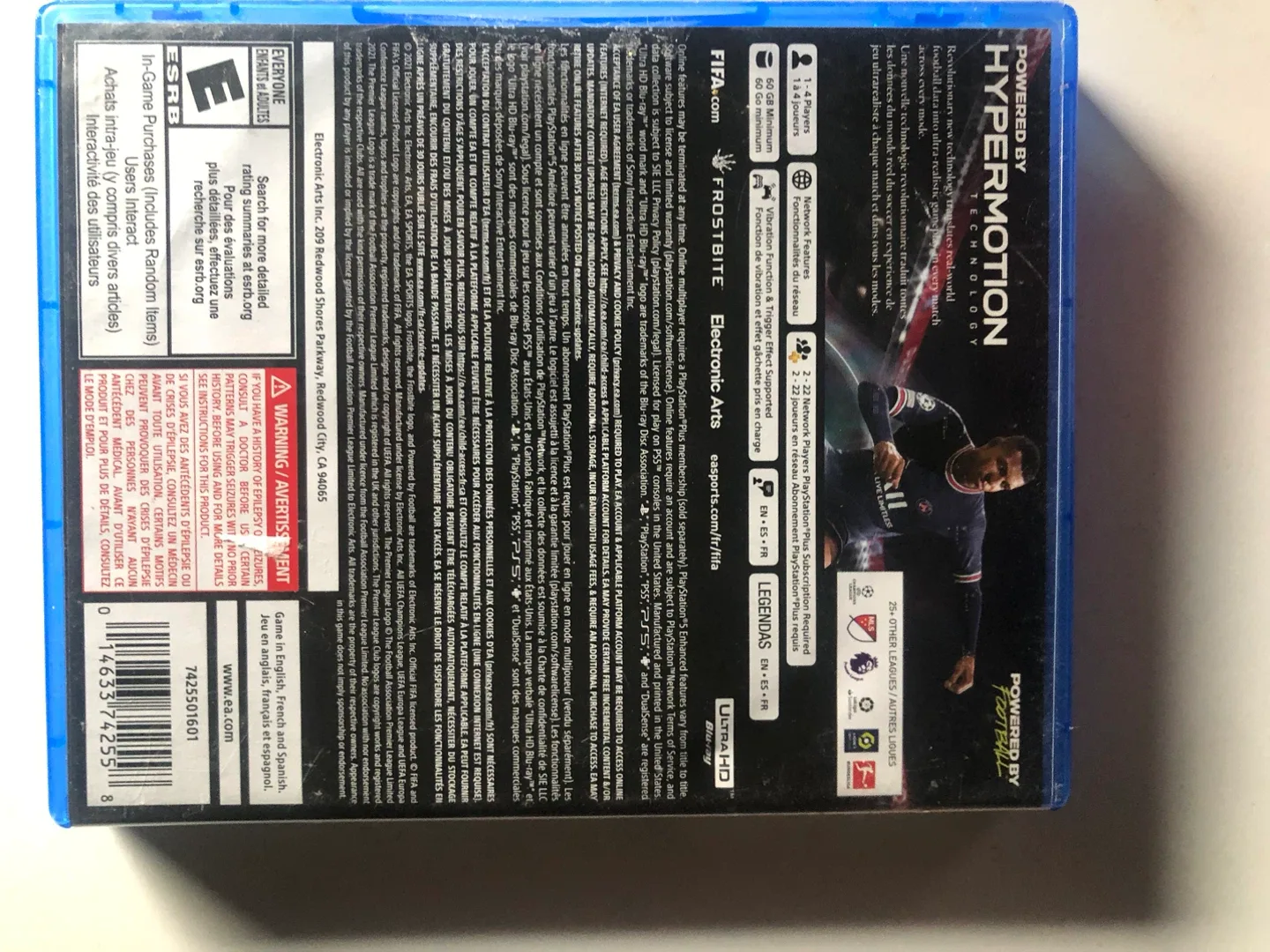 FIFA 22 for PlayStation 5 (PS5) image indicator(2)