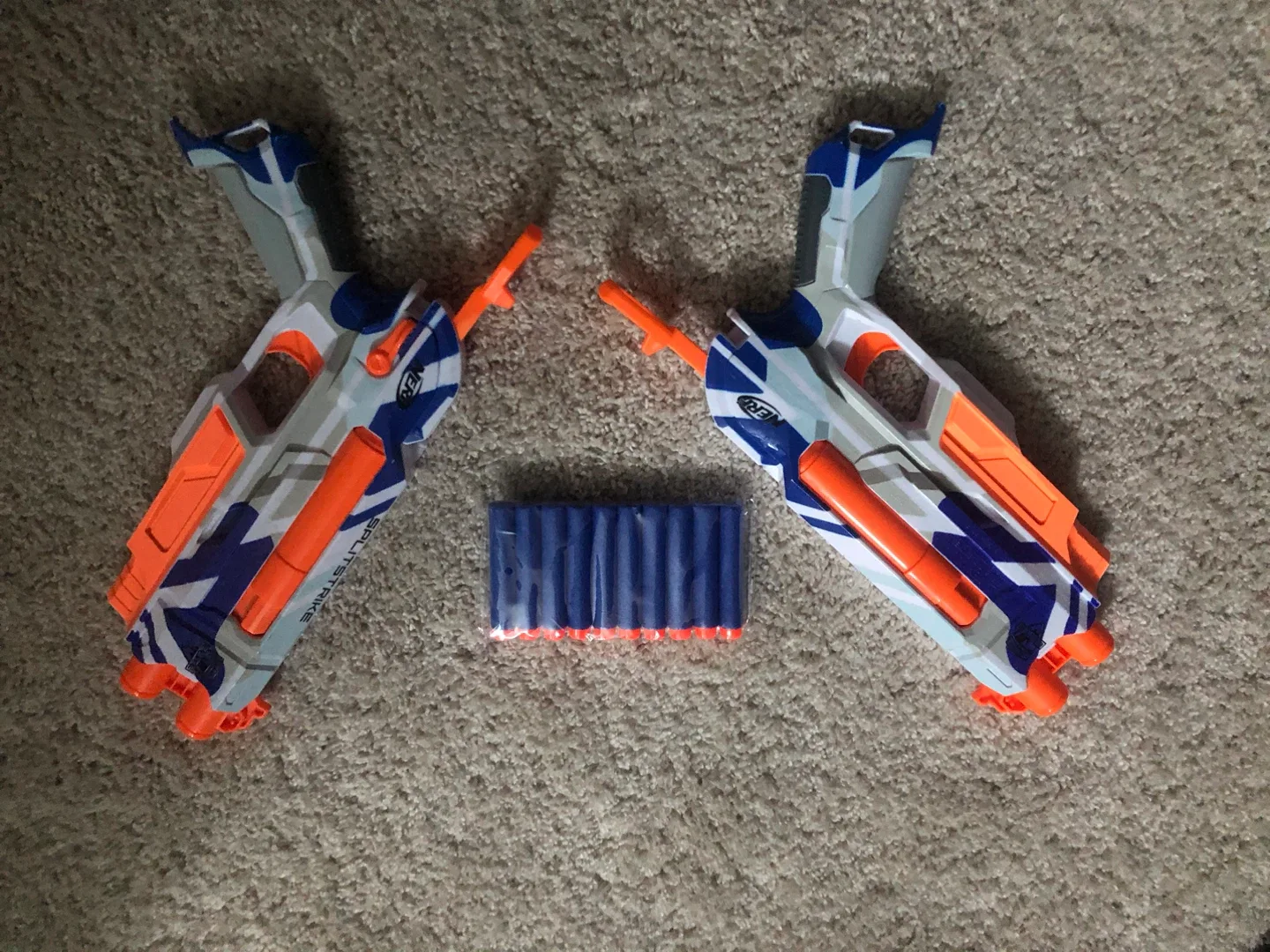Nerf Splitstrike Blaster + 10 Darts image indicator(6)