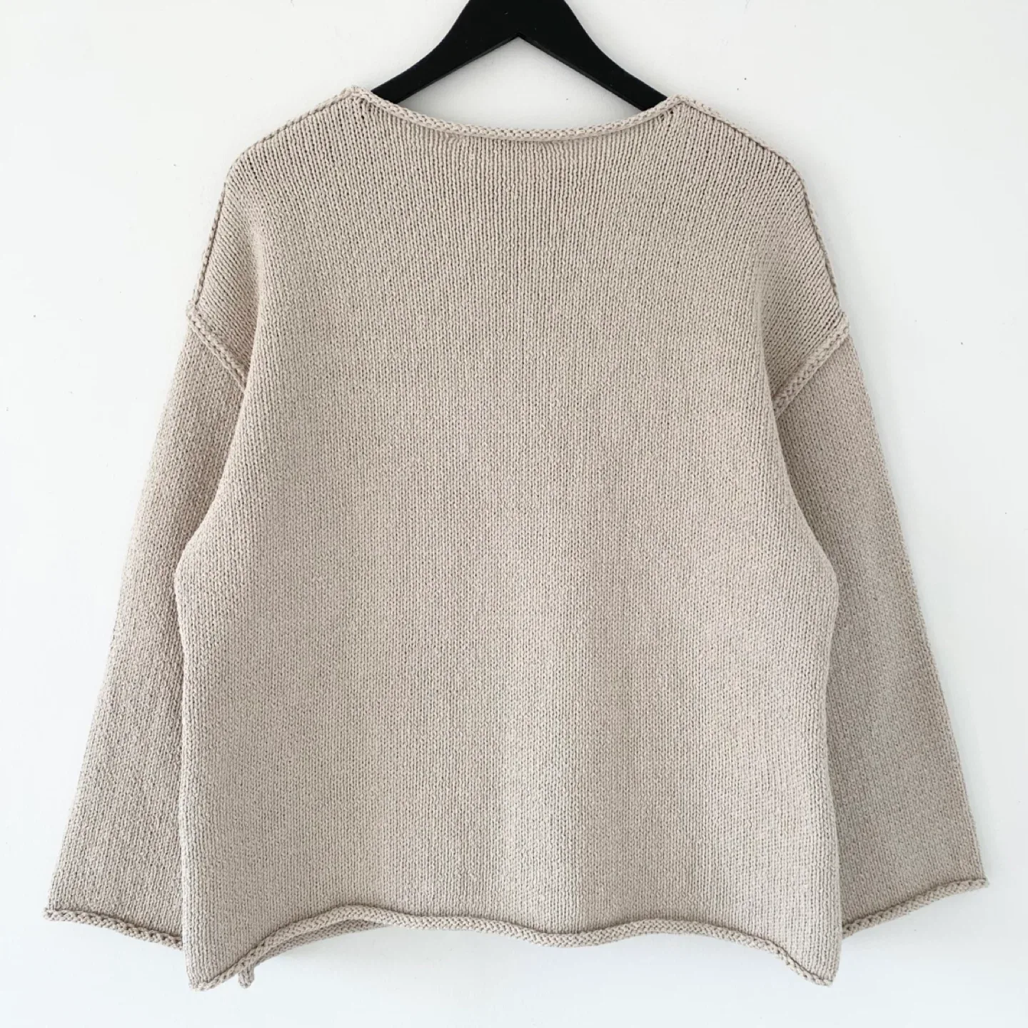 Zara Oversized Rolled Edge Sweater image indicator(5)
