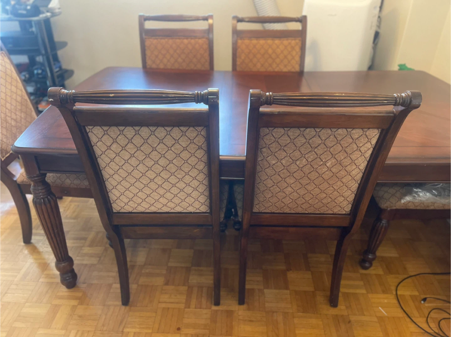 Wooden Dining Table with 6 Chairs - photo 3
