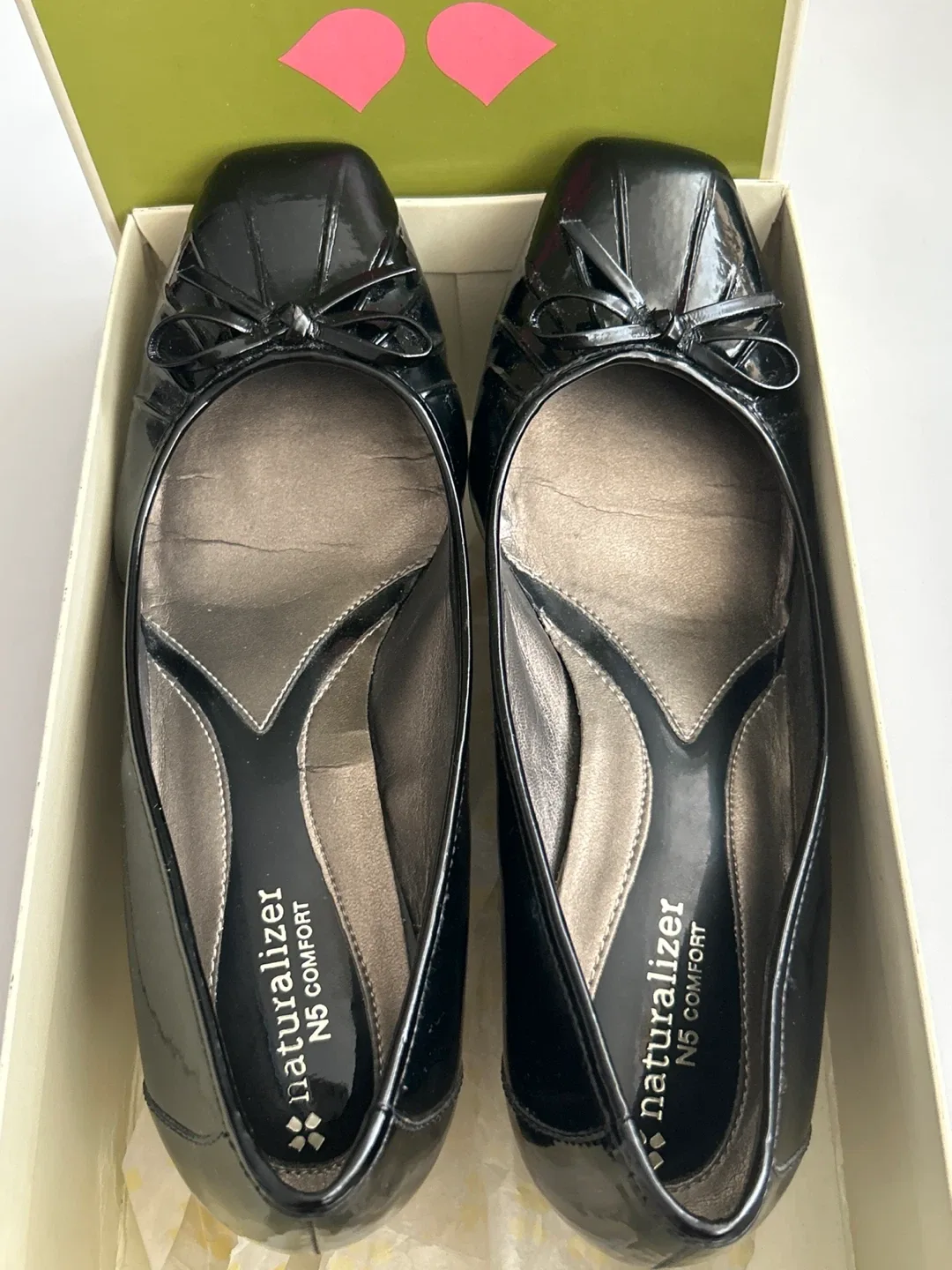 Naturalizer N5 Comfort Black Heels - Size 9M thumbnail