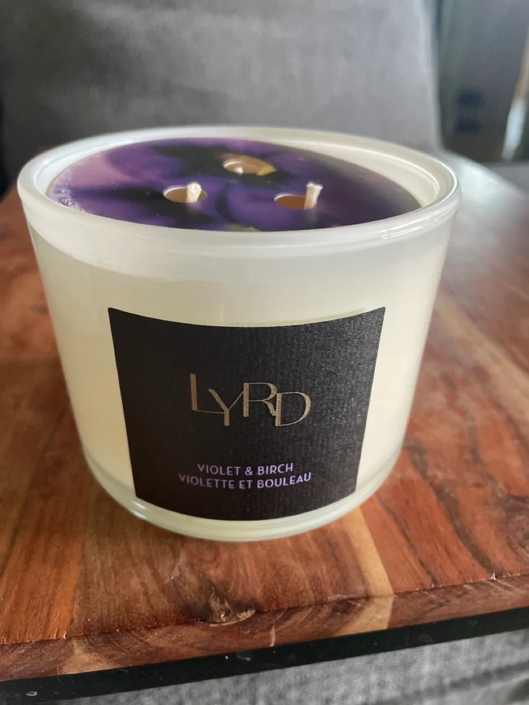 LYRD Violet & Birch Candle - 11 oz thumbnail