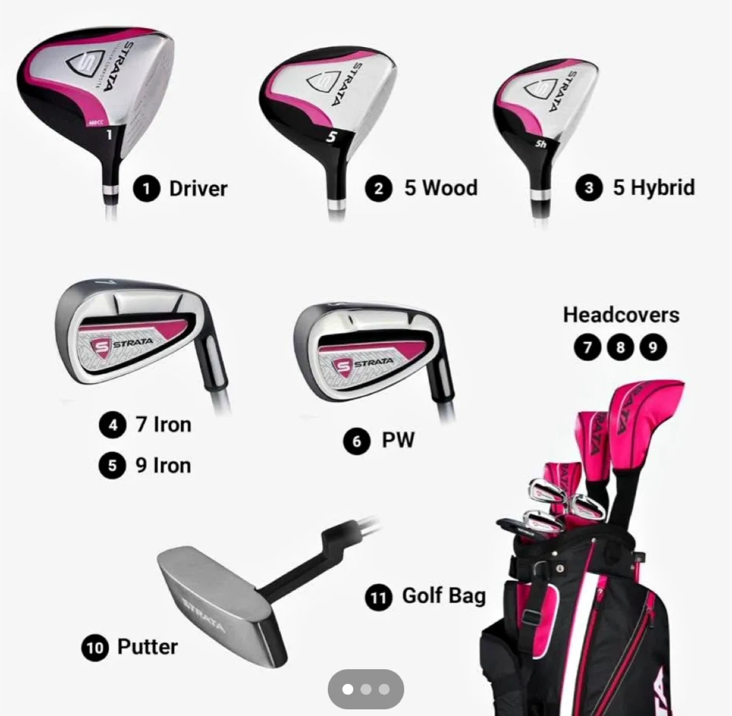 Strata Women's Golf Club Set image indicator(3)