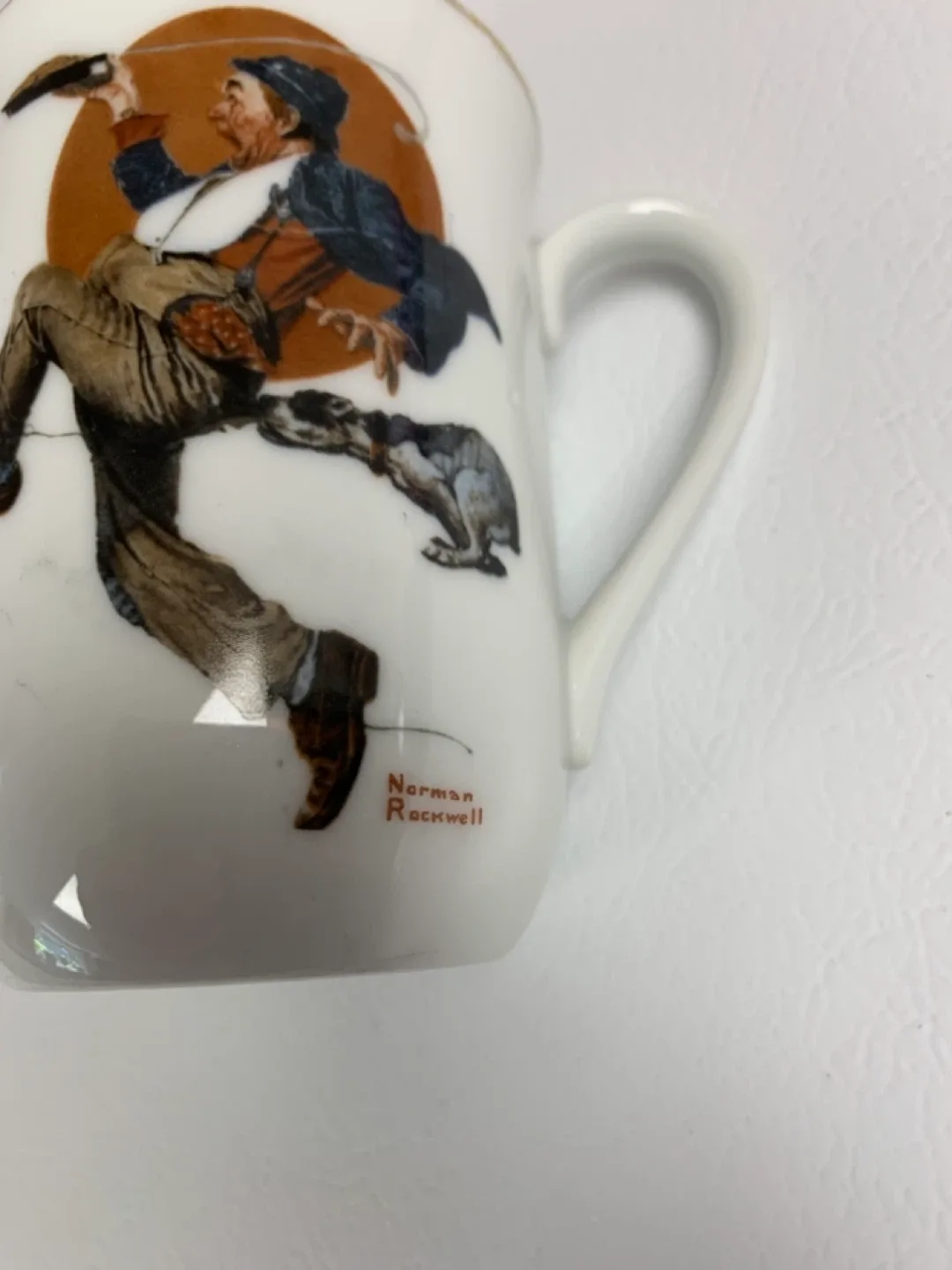 Norman Rockwell "The Hobo" Mug image indicator(4)
