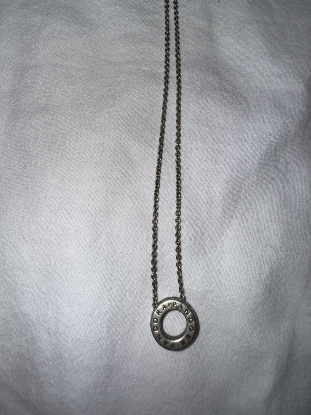 Pandora Circle Pendant Necklace - photo 3