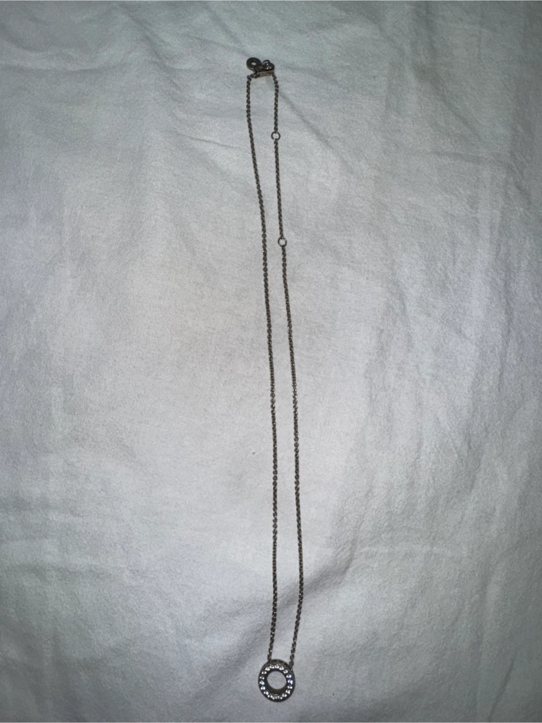 Pandora Circle Pendant Necklace