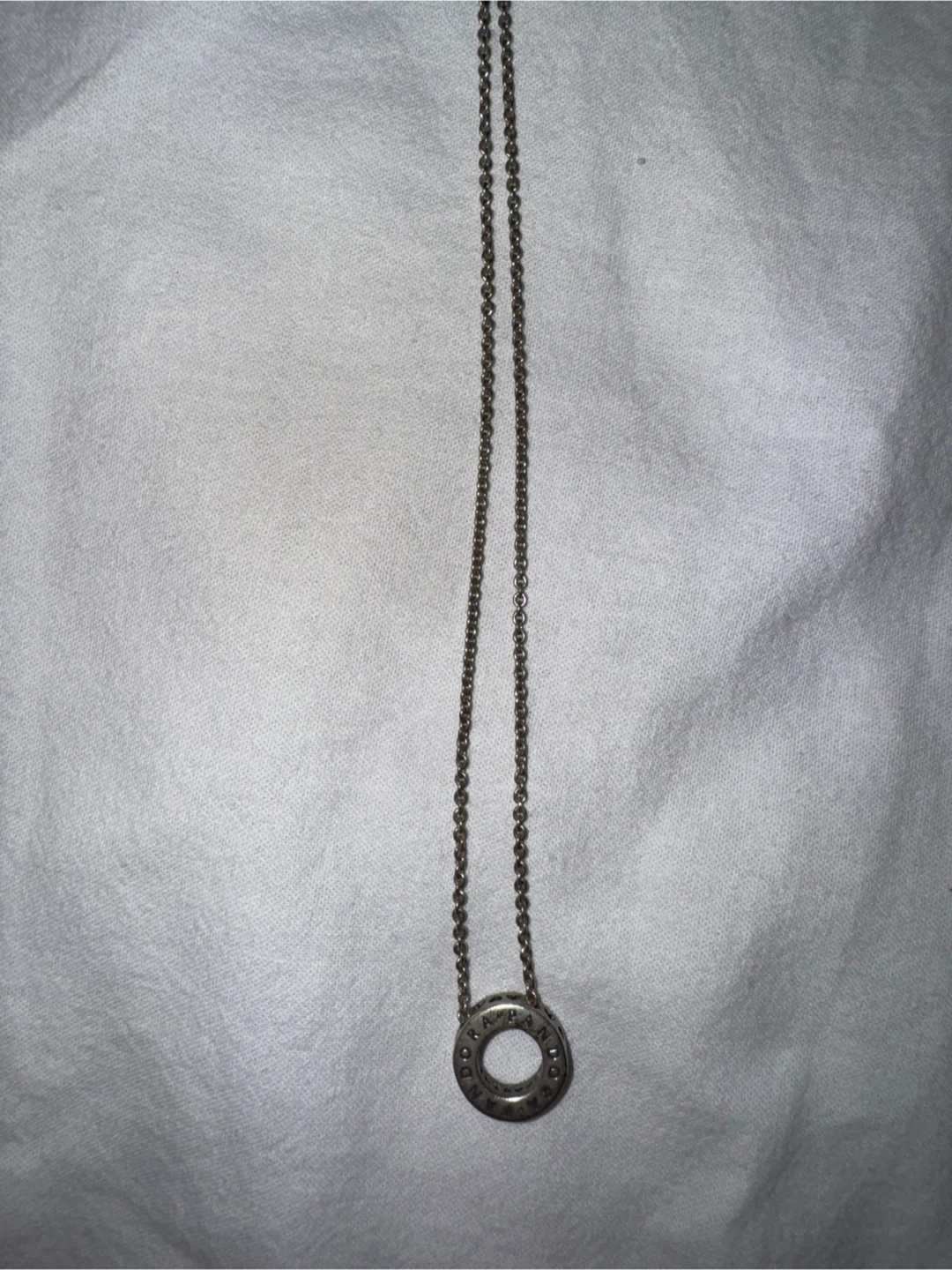 Pandora Circle Pendant Necklace - photo 2