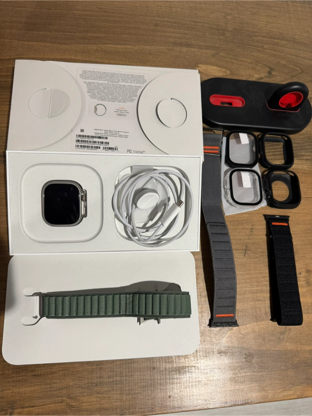 Apple Watch Ultra with Accessories and Box