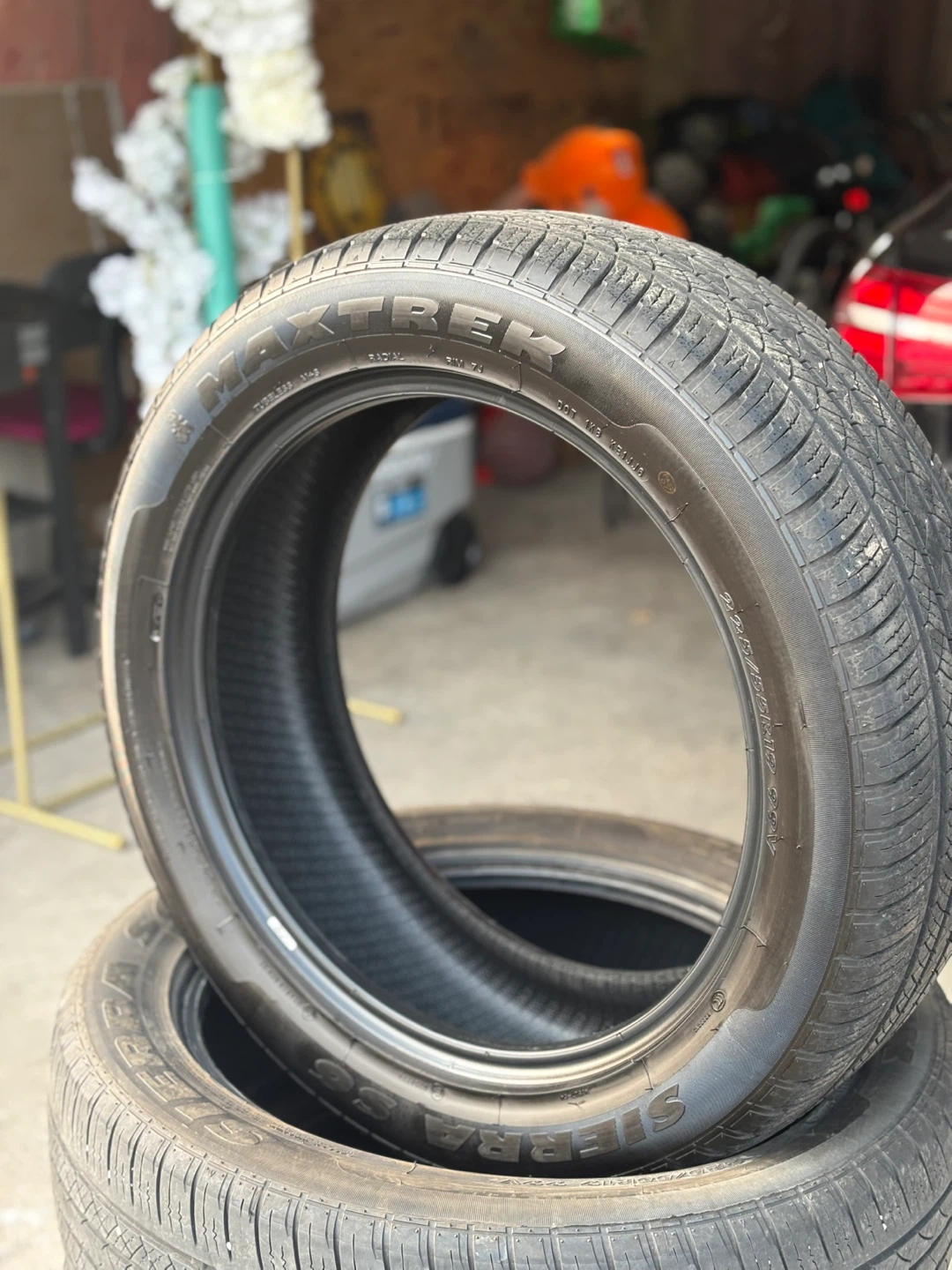 (4) Maxtrek Sierra S6 225/55R19 Tires - photo 2