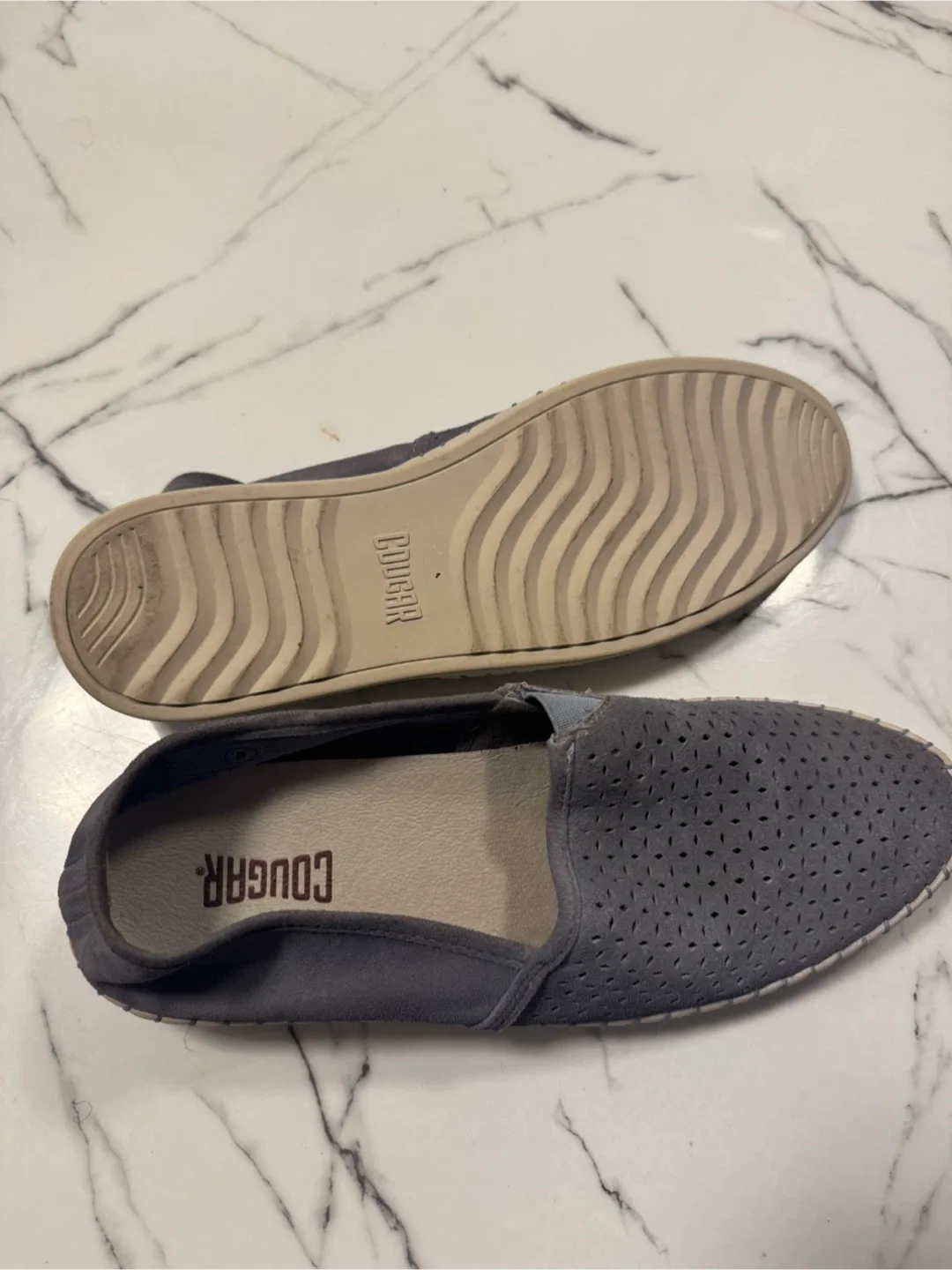 Cougar Slip-on Shoes, Blue - Size 8 image indicator(3)